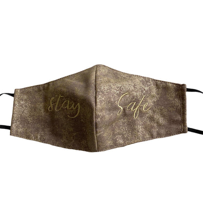 Mascarilla de Tela con bordado personalizado