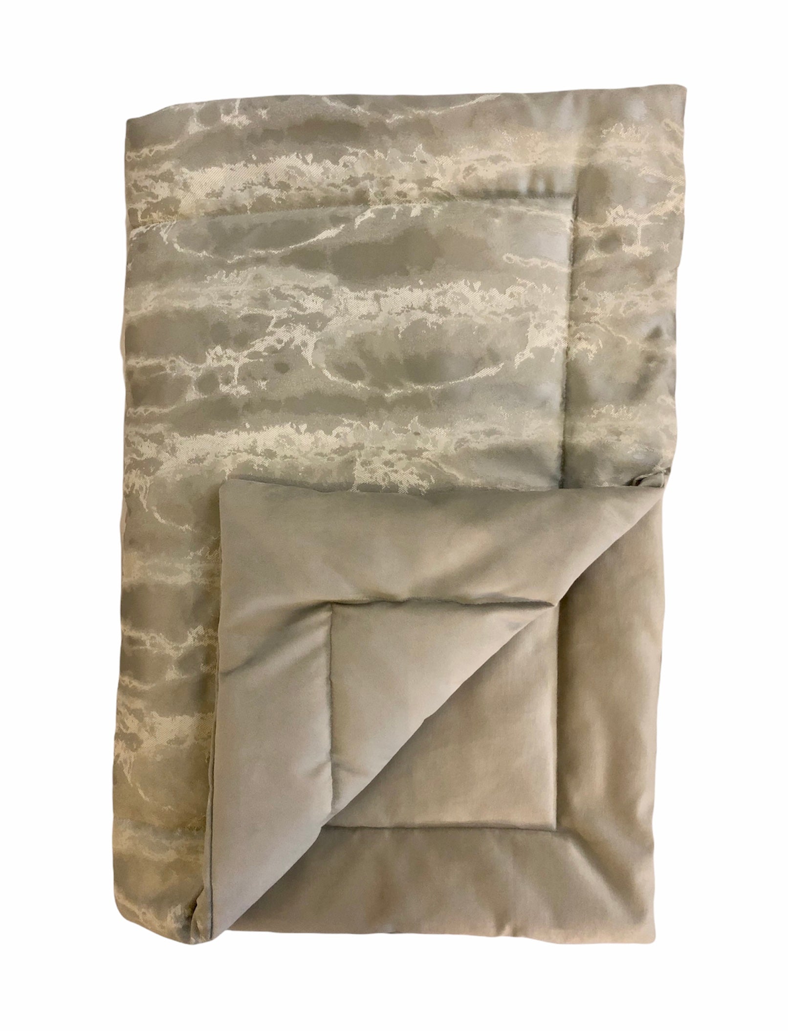 Throw Reversible Velvet/ Silk Bed Runner