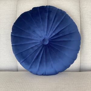 Round Velvet Pillow