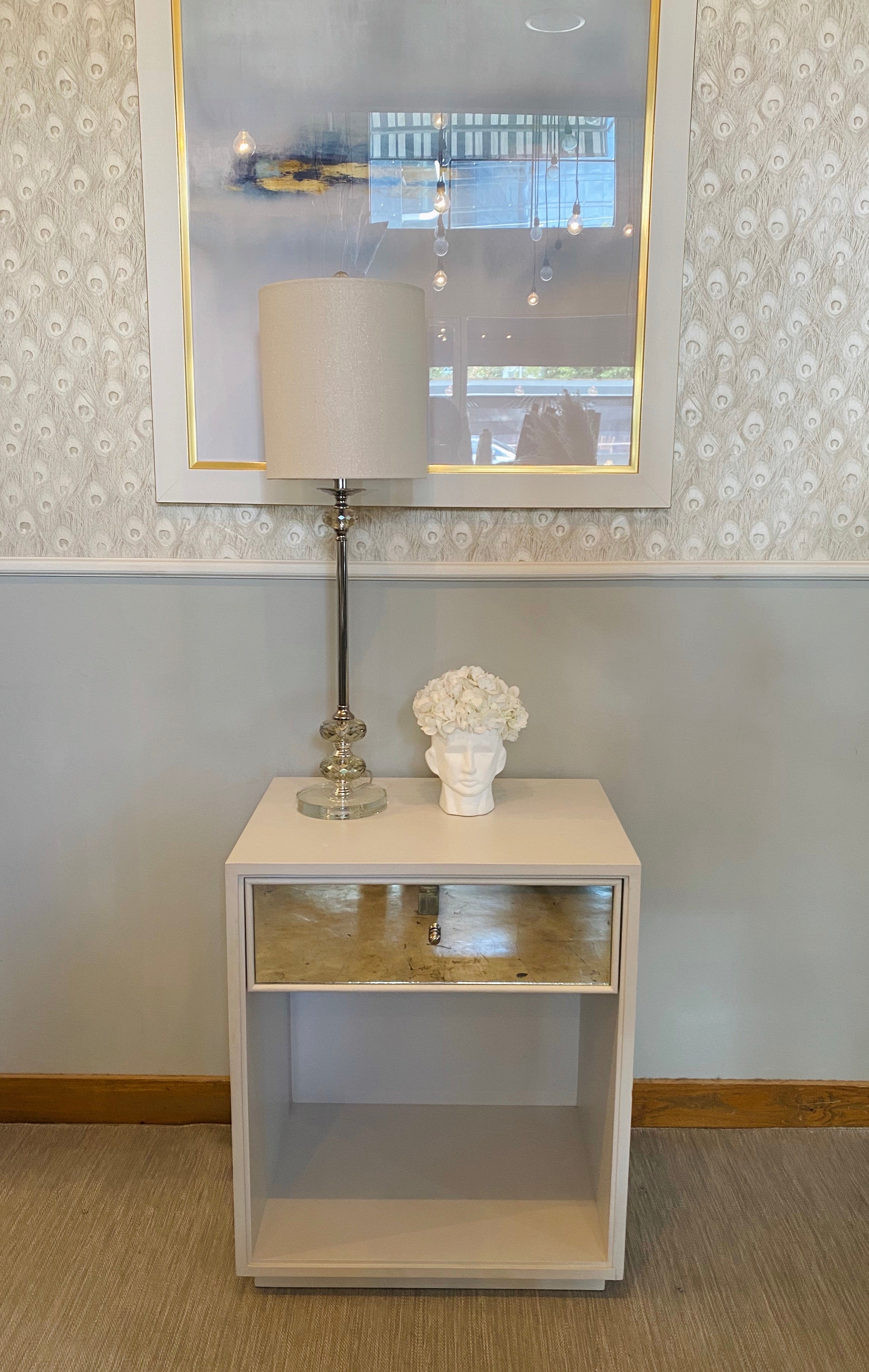 Royal Mirrored Nightstand