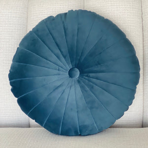 Round Velvet Pillow