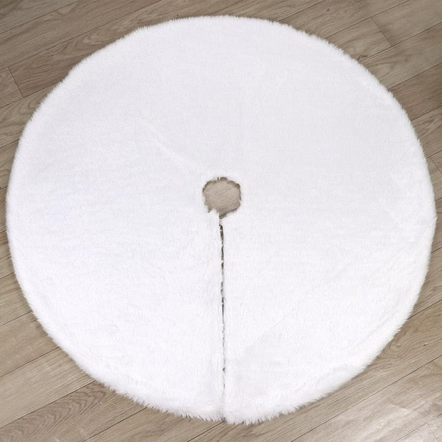 Pie de Arbol Faux Fur